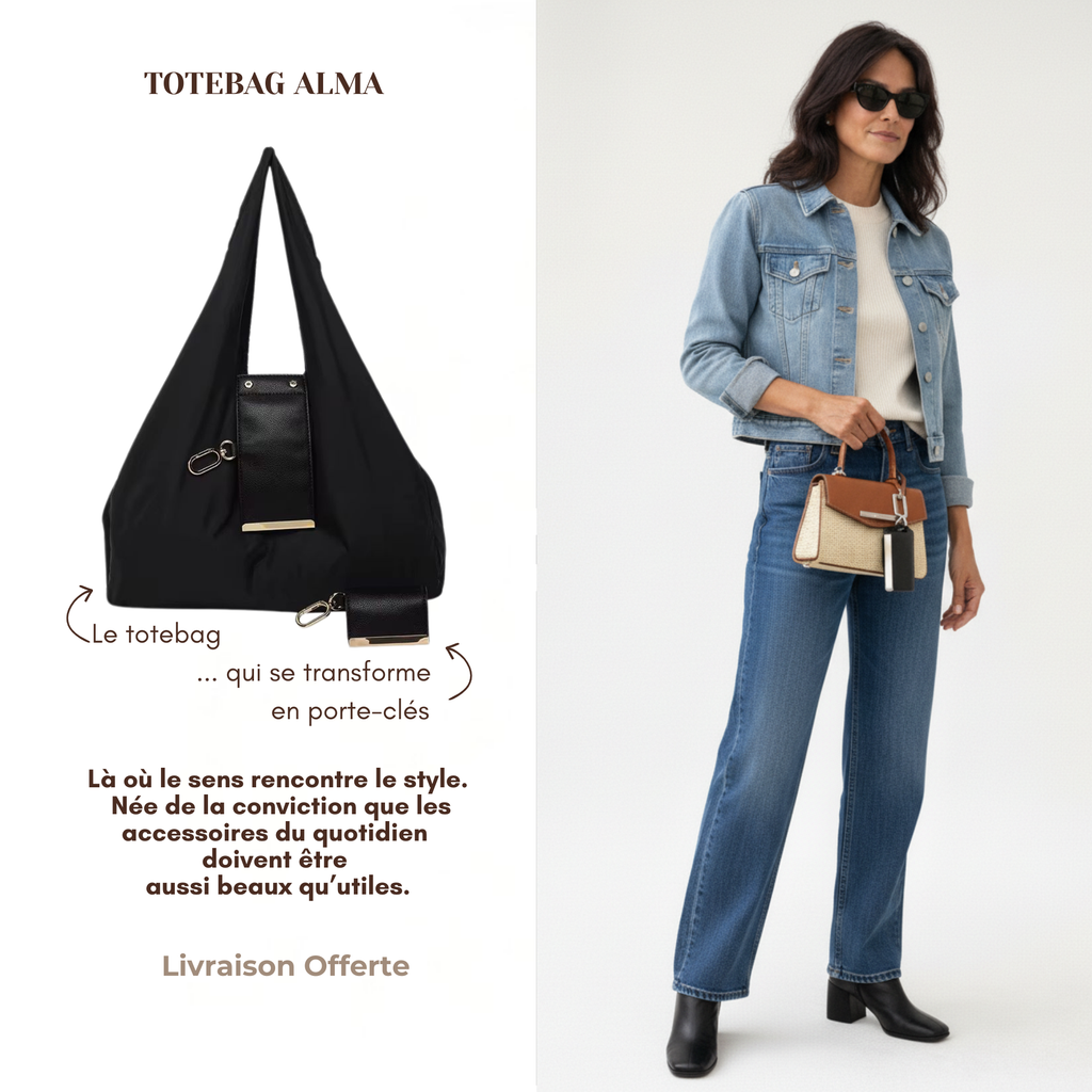 ALMA : LE PORTE-CLÉS TOTEBAG